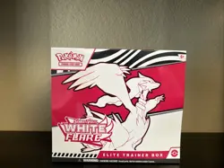 Pokemon White Flare ETB - Factory Sealed - Image 1