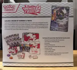 Pokemon TCG: Scarlet & Violet - WHITE FLARE Elite Trainer Box FACTORY SEALED ETB - Image 2