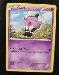 Pokemon TCG Gothita Ledgendary Treasures Uncommon 70/113 - Image 1