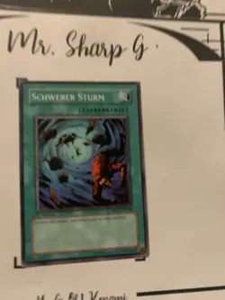 SCHWERER STURM - 1. AUFLAGE SD10-DE026 DEUTSCH Yu-Gi-Oh! CARD COMMON KONAMI - Image 2