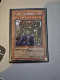 Gate guardian Secret Rare TCG Yu-Gi-Oh 1st Edition MRD-E000 - Image 1