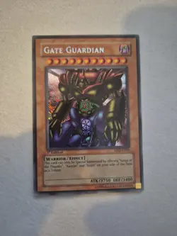 Gate guardian Secret Rare TCG Yu-Gi-Oh 1st Edition MRD-E000 - Image 2