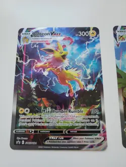 Vaporeon, Jolteon, Flareon VMAX jumbo Pokemon Cards Lot - Image 2