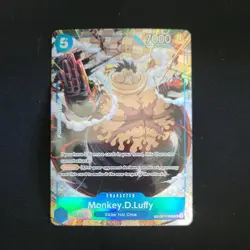 One Piece TCG Monkey.D.Luffy - OP11-058 (TR) Carrying On His Will Treasure Rare - Image 1