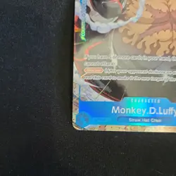 One Piece TCG Monkey.D.Luffy - OP11-058 (TR) Carrying On His Will Treasure Rare - Image 4