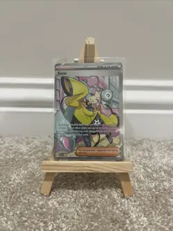 Iono 254/193 Sv02: Paldea Evolved Trainer Full Art Near Mint Condition Pokemon - Image 1