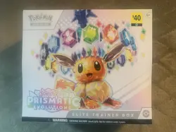 Pokemon TCG Scarlet Violet Prismatic Evolutions Elite Trainer Box ETB New Sealed - Image 1