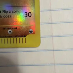 Pokemon 2002 Cubone Reverse Holo Expedition Card 103/165 WOTC E-Reader - Image 4