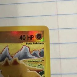 Pokemon 2002 Cubone Reverse Holo Expedition Card 103/165 WOTC E-Reader - Image 5