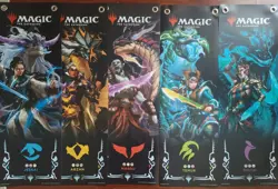 MTG Tarkir Dragonstorm Promotional Banners Set Of 5 Magic The Gathering Vinyl - Image 4