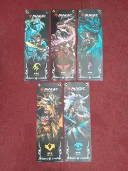 MTG Tarkir Dragonstorm Promotional Banners Set Of 5 Magic The Gathering - New - Image 1