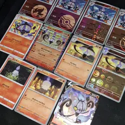 Pokemon TCG Litwick Lampent Chandelure Mixed Card Bundle + CBB3C S-Chinese Cards - Image 4