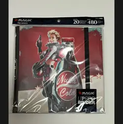 Mtg Fallout card binder nuka cola pinup for Magic MTG Ultra Pro UP 24 pocket - Image 2