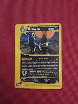 Pokemon Umbreon Card 41/147 Non-Holo Rare, Aquapolis 2002 - Image 1