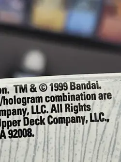 Digimon Series 2 Trading Card Booster Pack Sealed 1999 Upper Deck (6 + 1 Holo) - Image 3