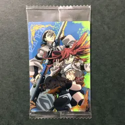 S4104 Zanka & Riyo 26 Japanese Gachiakuta Wafer Card SEALED Bandai YD20 - Image 1