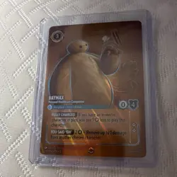 Disney Lorcana Baymax Personal Healthcare Companion Full Art Foil Card 218/204 - Image 1