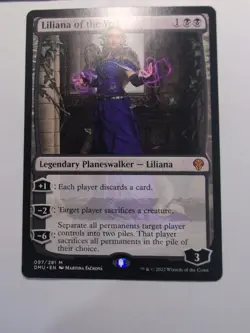 1x Liliana of the Veil Mythic Regular Card Dominaria United Set - Image 2
