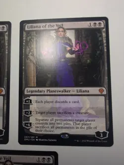 1x Liliana of the Veil Mythic Regular Card Dominaria United Set - Image 3