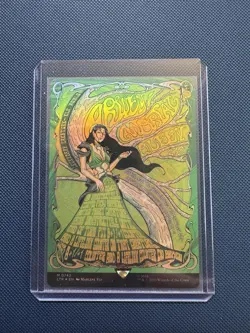 MTG Arwen, Mortal Queen (Borderless Poster) Foil NM Universes Beyond LTR - Image 1