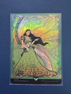 MTG Arwen, Mortal Queen (Borderless Poster) Foil NM Universes Beyond LTR - Image 4