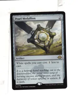 MTG SkeenAB Pearl Medallion from MH3. NM. - Image 1