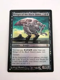 Bringer of the Black Dawn Fifth Dawn • Foil MTG - Image 1