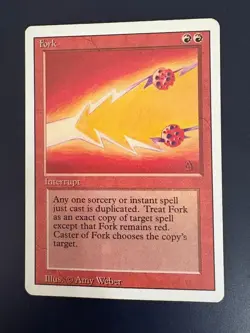 MTG Fork Revised Edition LP+ - Image 1