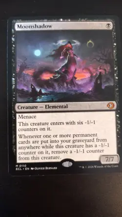 MtG Moonshadow Lorwyn Eclipsed Regular Mythic NM - Image 1