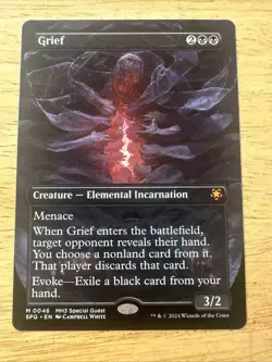 Grief SPG 046 Mythic Borderless Special Guests Modern Horizons 3 NM MTG - Image 1