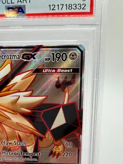 2018 Pokemon S&M Ultra Prism DUSK MANE NECROZMA GX #145 | FULL ART | PSA 9 MINT - Image 3