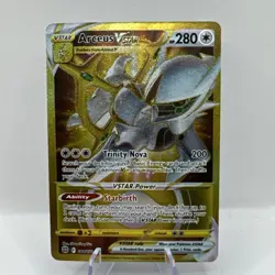 ARCEUS VSTAR ~ 184/172 ~ Pokemon TCG: Brilliant Stars ~ ULTRA RARE - GOLD - Image 2