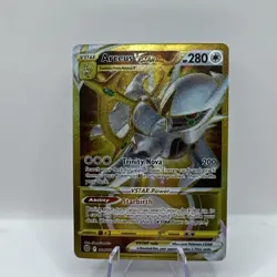ARCEUS VSTAR ~ 184/172 ~ Pokemon TCG: Brilliant Stars ~ ULTRA RARE - GOLD - Image 3