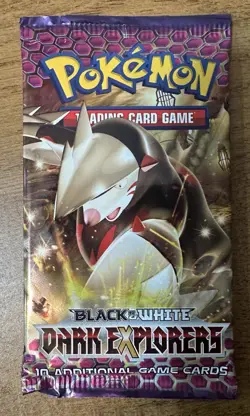 Pokemon TCG Black & White Dark Explorers Booster Pack Excadrill Art Sealed - Image 1
