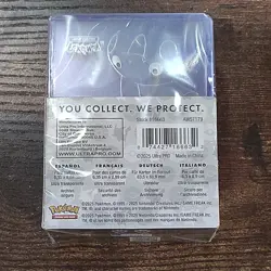 Pokemon Gold Pikachu Toploaders + Penny Sleeves 25 Pack Ultra PRO New Official - Image 3