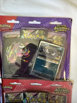 Pokemon Ascending Hero’s Tech Sticker Collection. 2- Charmander, 2- Gastly - Image 2
