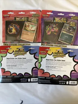 Pokemon Ascending Hero’s Tech Sticker Collection. 2- Charmander, 2- Gastly - Image 4