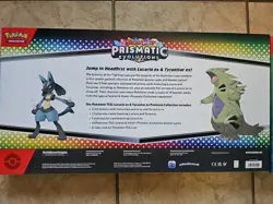 Pokemon Prismatic Lucario Ex Tyranitar Ex Premium Collection Lot of 2 Sams Club - Image 3