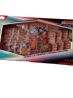 Pokemon TCG Lucario & Tyranitar ex Premium Collection - 14 Packs Sam’s club ex. - Image 1