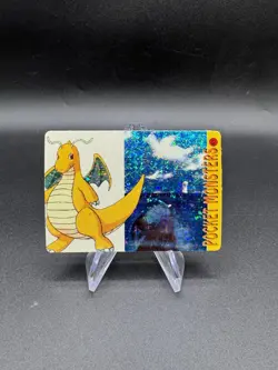 Dragonite Holo Pokemon Vintage Pocket Monsters Vending Prism Sticker 65 - Image 1