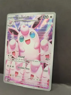 Wigglytuff - 105/094 - TCG Pokemon Phantasmal Flames - Illustration Rare NM - Image 3