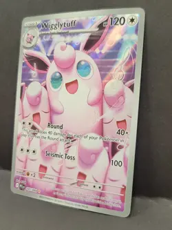Wigglytuff - 105/094 - TCG Pokemon Phantasmal Flames - Illustration Rare NM - Image 4