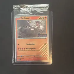 Pokemon Phantasmal Flames Reshiram 017/094 Promo Stamped Sealed TCG - Image 2