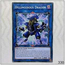 Dillingerous Dragon - DANE-EN041 - Common 1st Edition Yugioh - Image 1