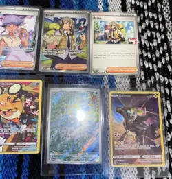 Pokemon TCG Trainer Full Arts and Illustration Rare Lot of 10 Near Mint - Image 3