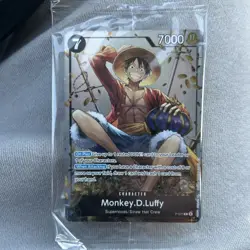 Monkey.D.Luffy (Tin Pack Set Vol. 2) P-075 One Piece Promotion Cards Foil - Image 1
