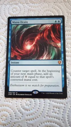 Mana Drain Commander Legends Regular Card MTG Magic The Gathering NM Near Mint - Image 1