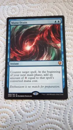 Mana Drain Commander Legends Regular Card MTG Magic The Gathering NM Near Mint - Image 2