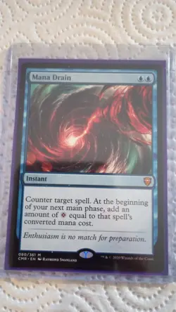 Mana Drain Commander Legends Regular Card MTG Magic The Gathering NM Near Mint - Image 3