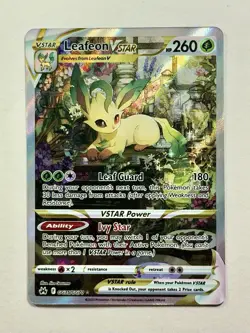 Pokemon TCG - Leafeon VSTAR GG35/GG70 Crown Zenith: Galarian Gallery Holo | NM - Image 2